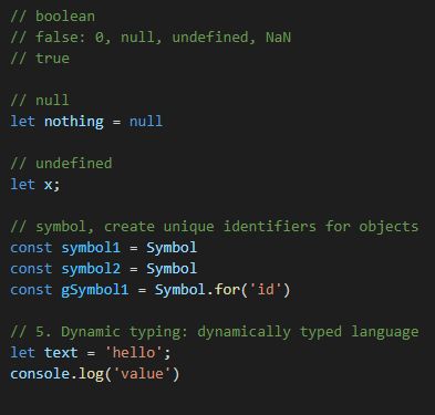 Javascript 정리
