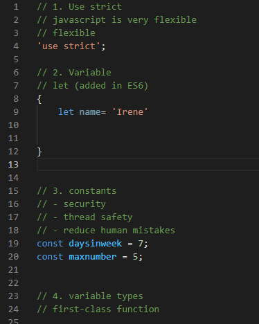 Javascript 정리