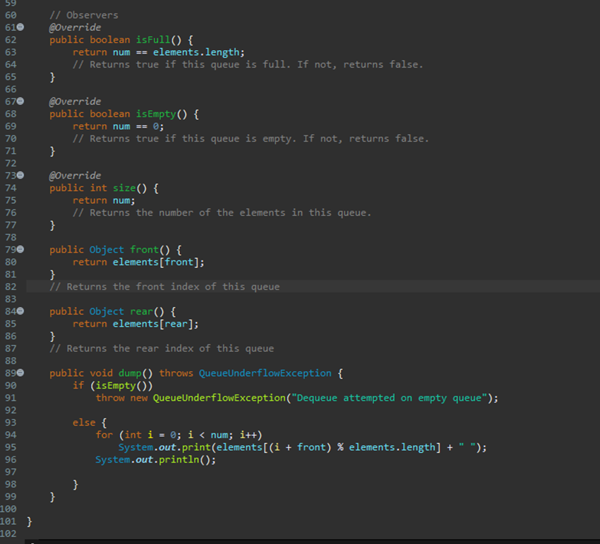 [JAVA] Queue