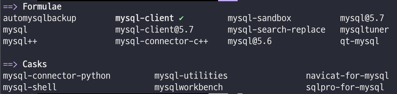 install mysql 5.7 macos