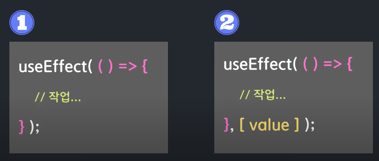 useState와 useEffect 이해될 때까지 반복한다