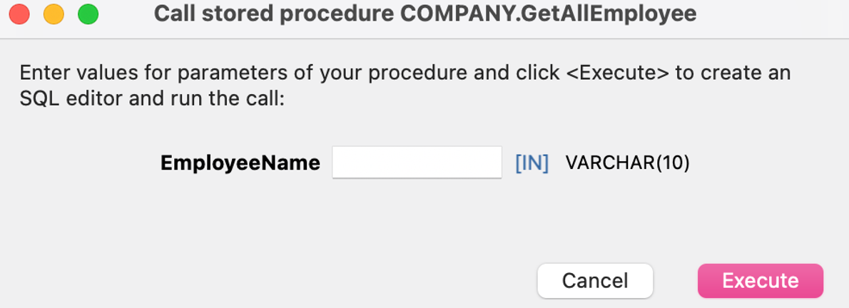 [MySQL] Procedure 프로시저 (1)