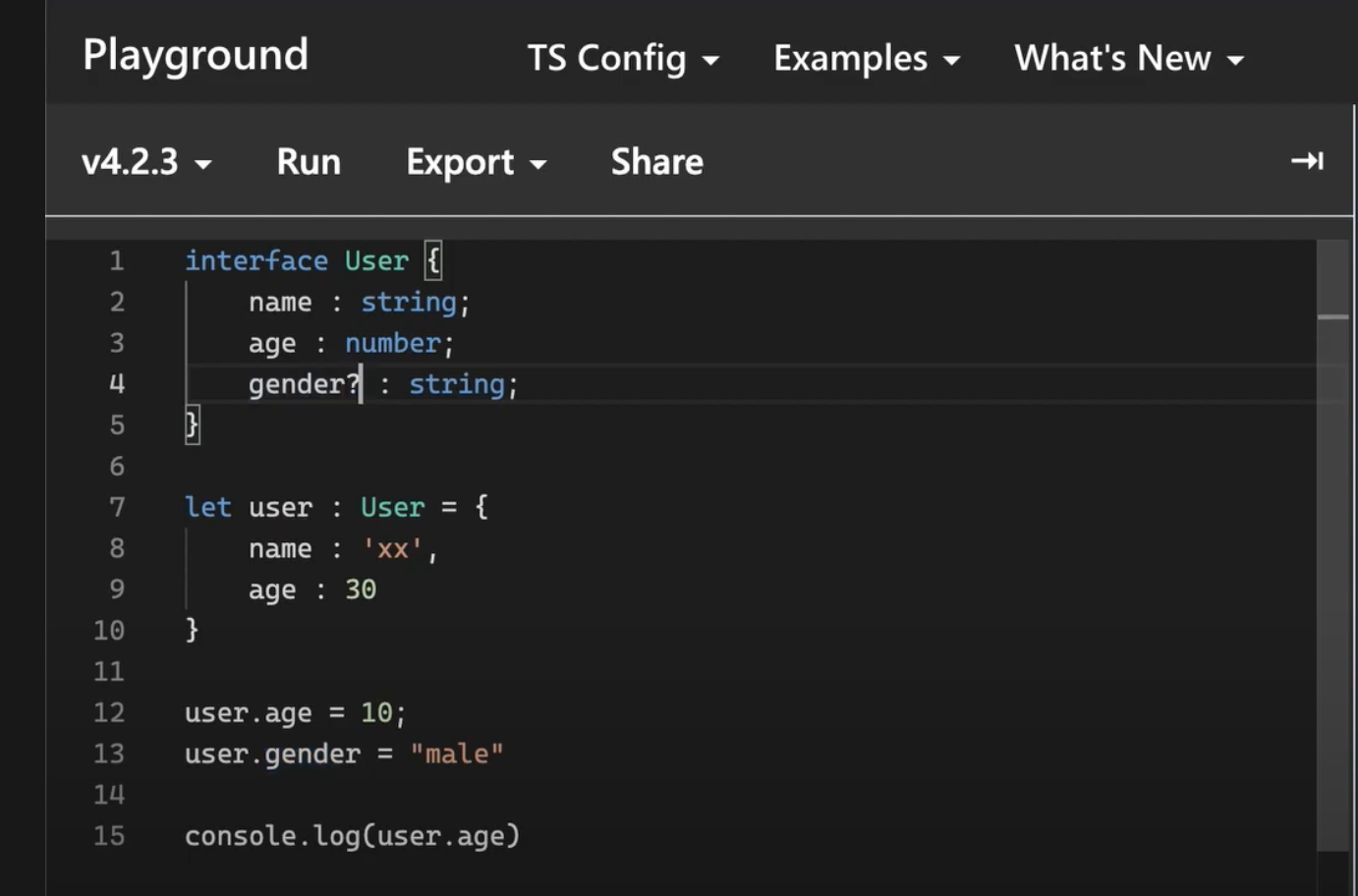 TIL - typescript 기본문법 정리