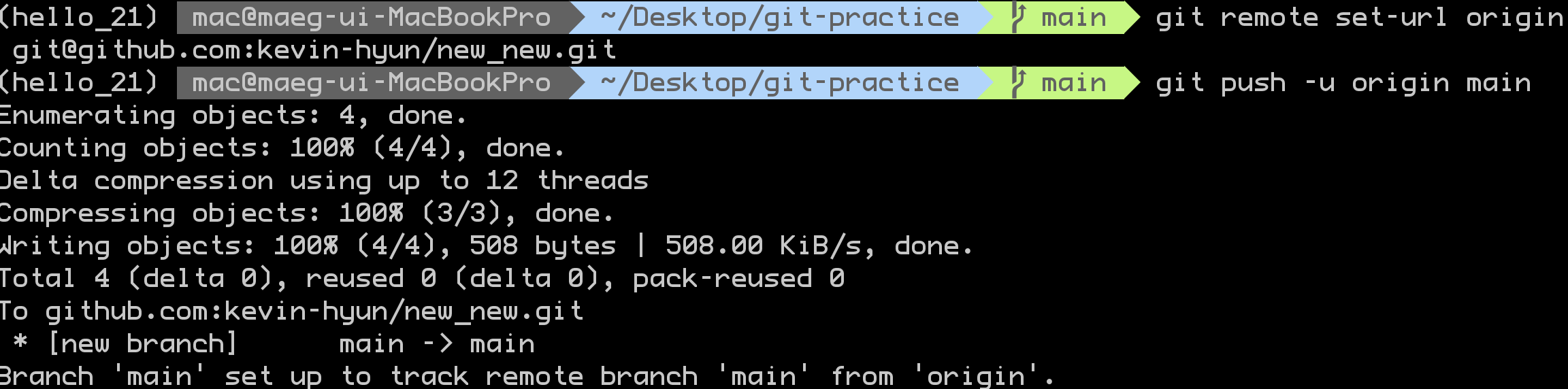 TIL git 다루기
