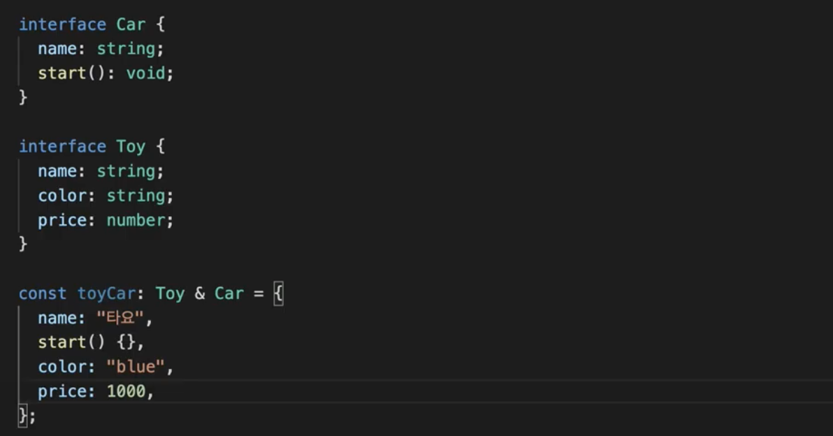 TIL - typescript 기본문법 정리