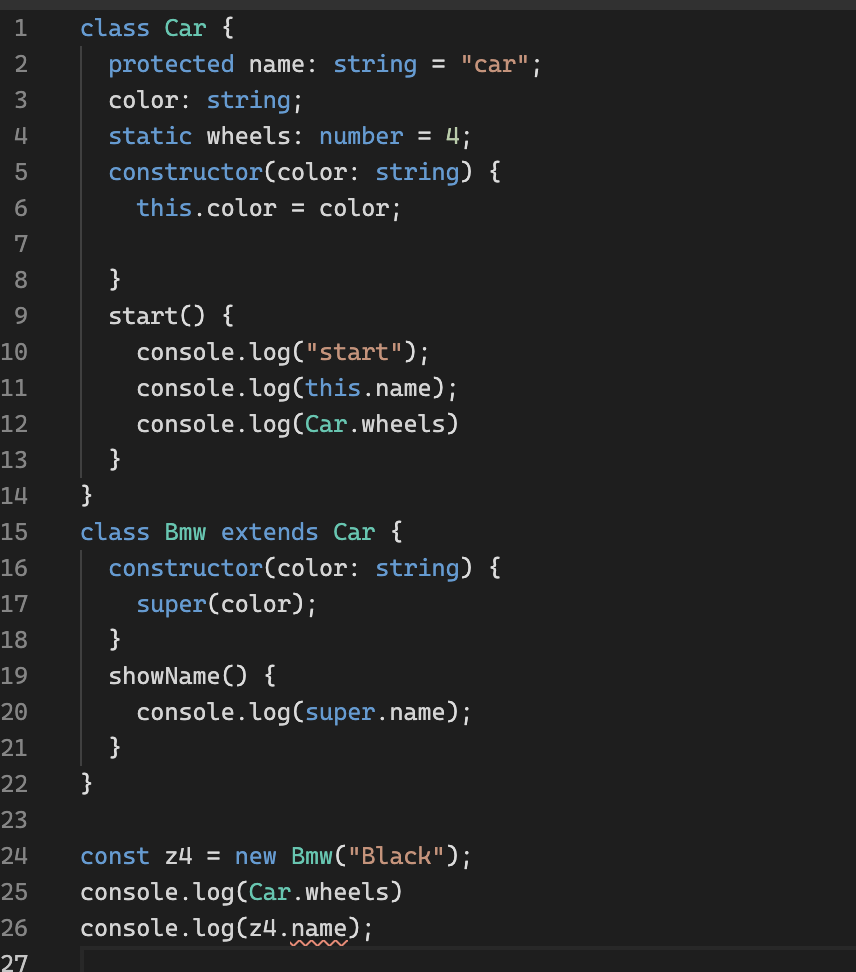 TIL - typescript 기본문법 정리