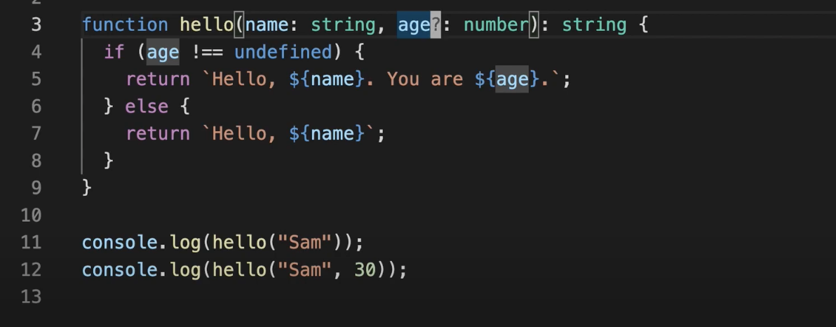 TIL - typescript 기본문법 정리