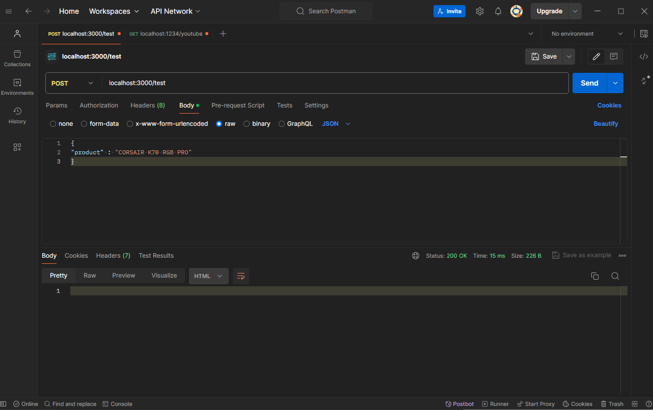 Post Post Log Example Day - 15 : POST