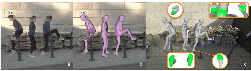 BSTRO - Capturing and inferring dense full-body human-scene contact