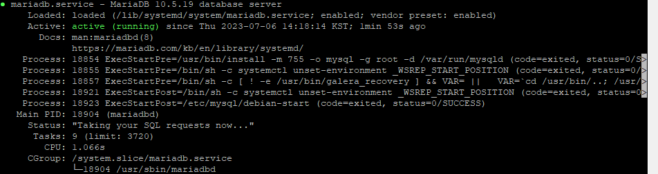 [Raspberry pi] DB 서버 구축