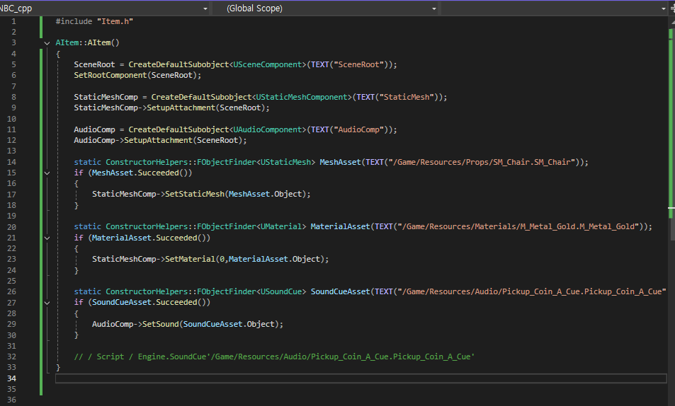 C++와 Unreal Engine으로 3D 게임 개발_1주차_4강_간이 숙제