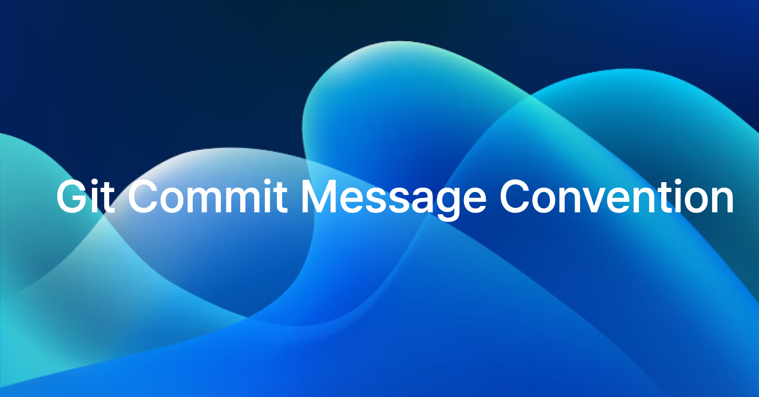 Git Commit Message Convention