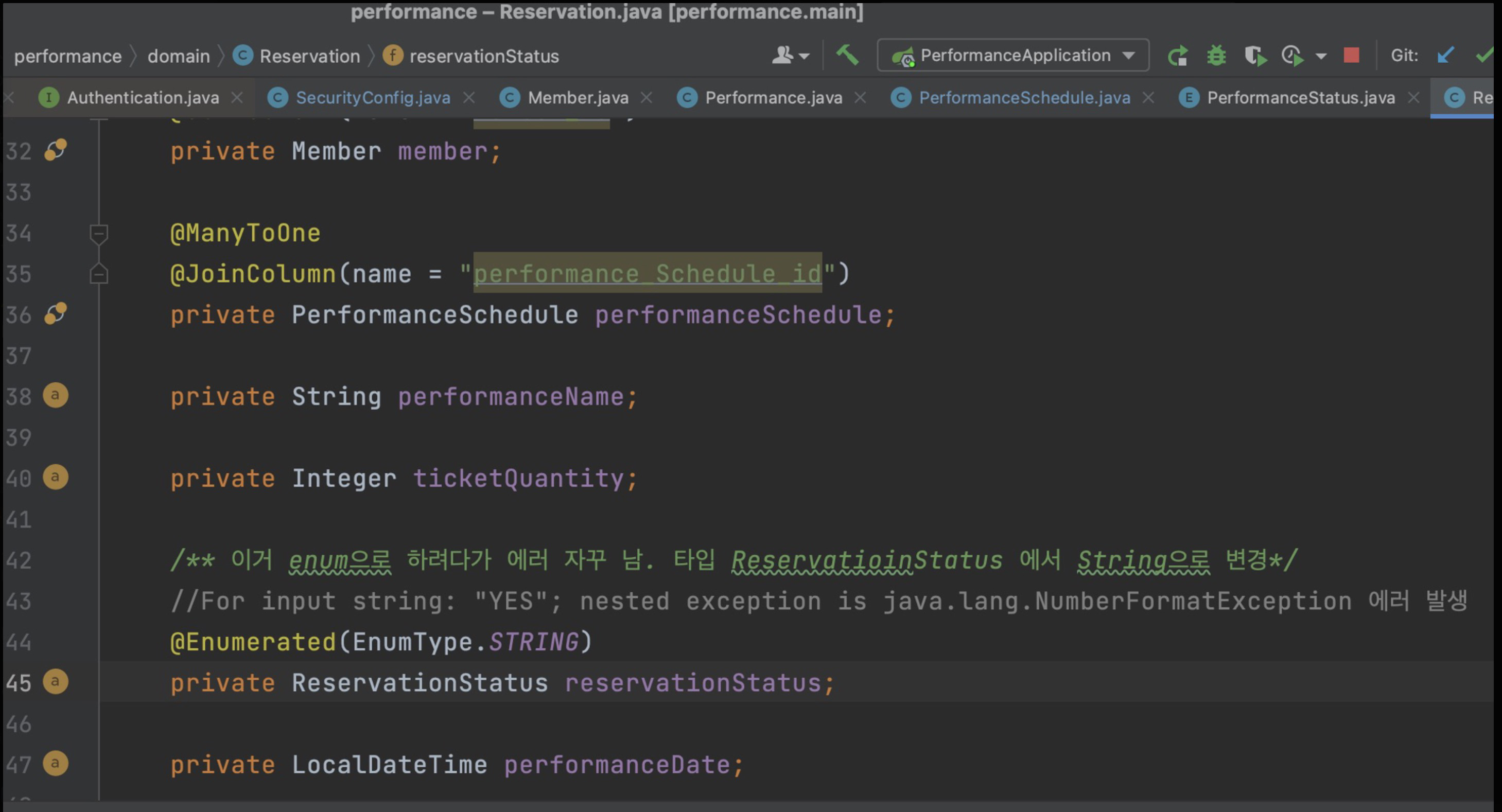 Trouble enum 