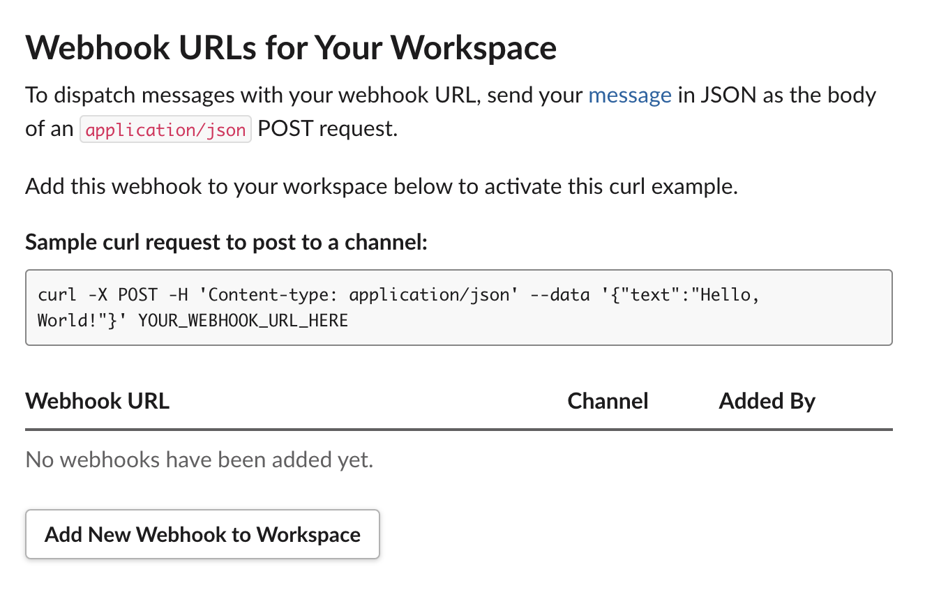 url setting