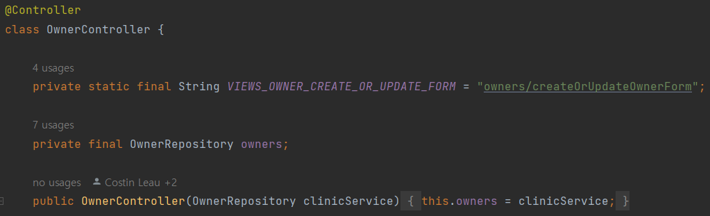 #7 Spring PetClinic Sample Application