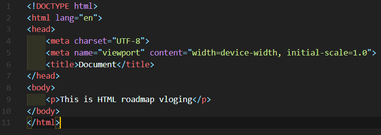 roadmap HTML (1. Learn the basics)