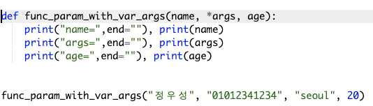 [Python] Parameters