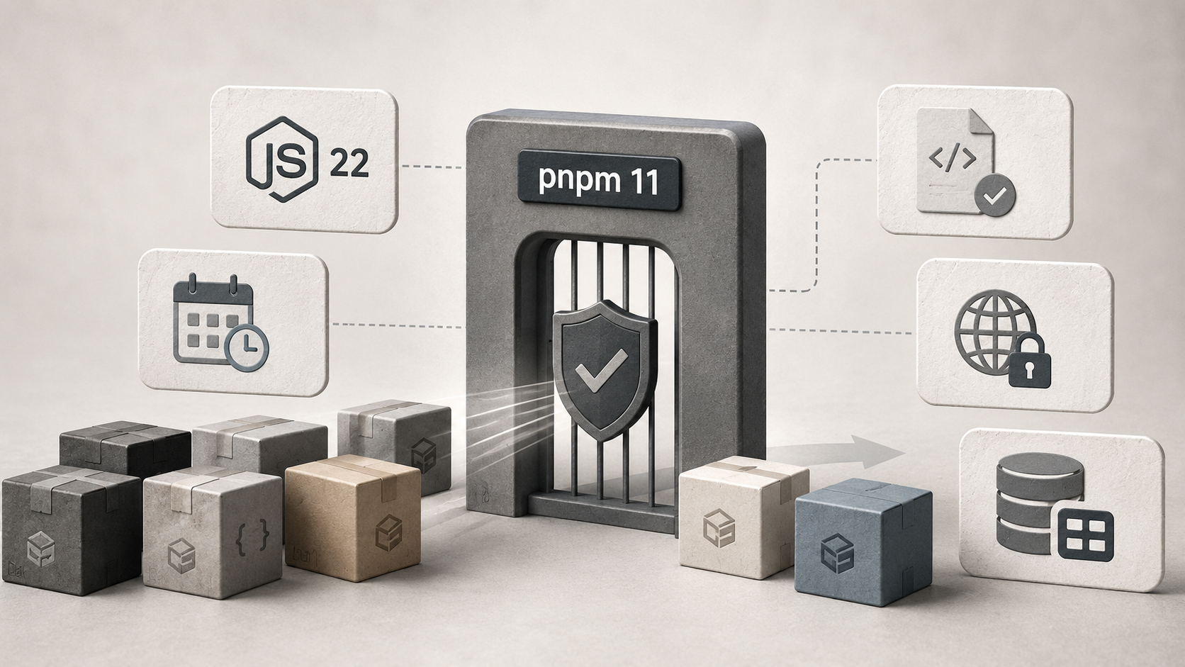 pnpm 11.0의 주요 변경점: Node.js 22, 보안 기본값, Store v11
