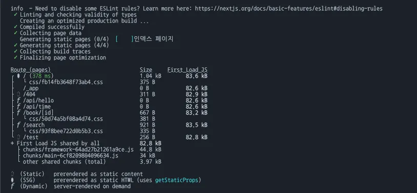 npm run build로 역할 알아보기