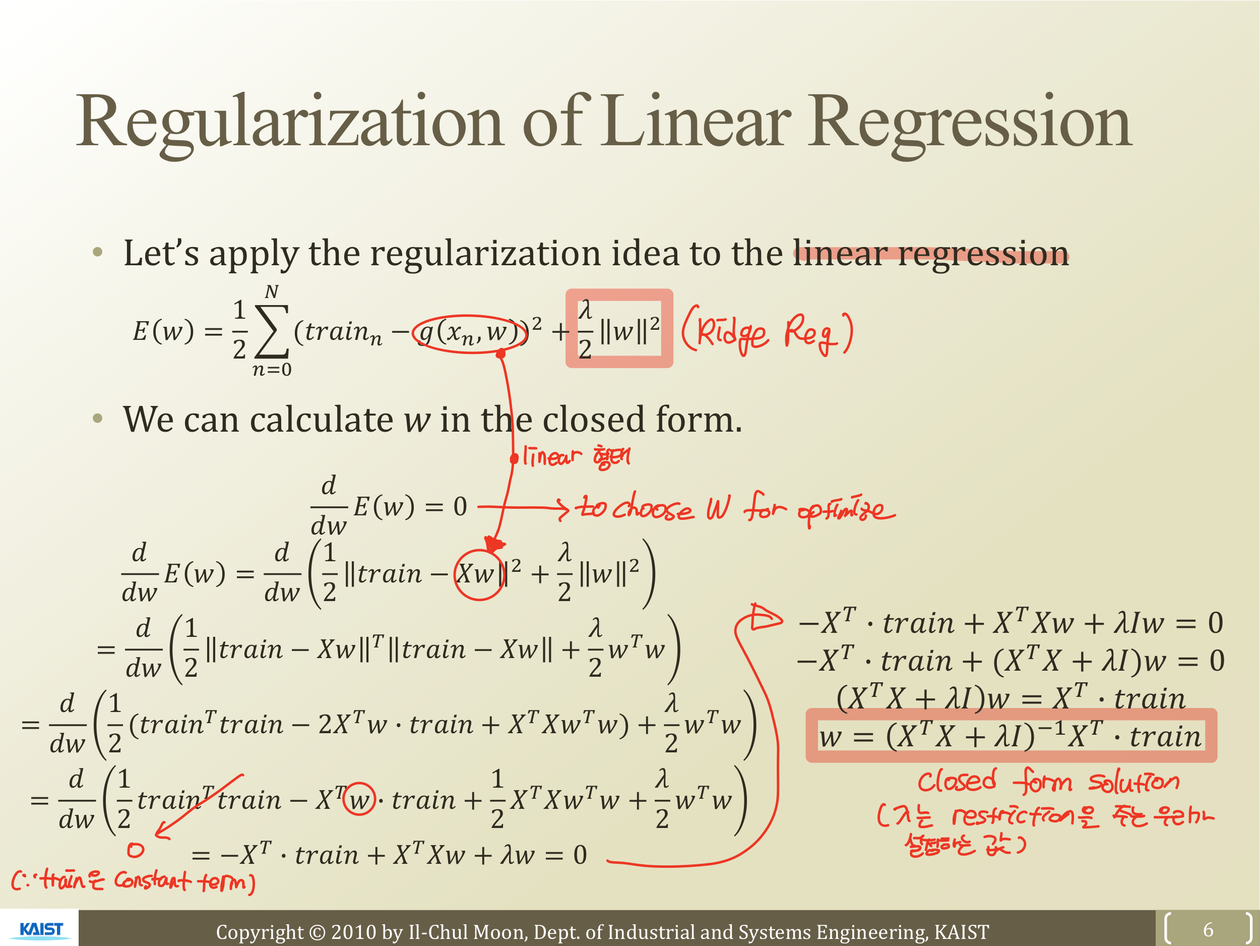 Regularization Algorithm 6. Training Testing and Regularization(2)