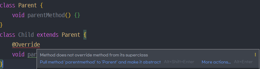 에러메시지를 출력