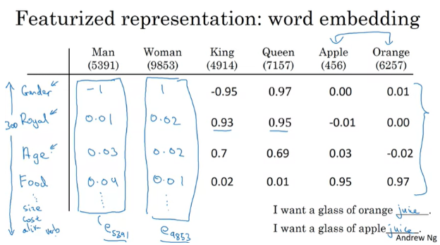 머신러닝 13일차 C5 W2 Natural Language Processing & Word Embeddings