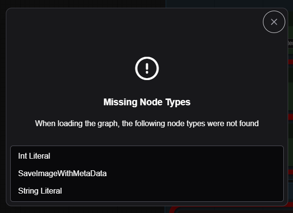Missing Node Types