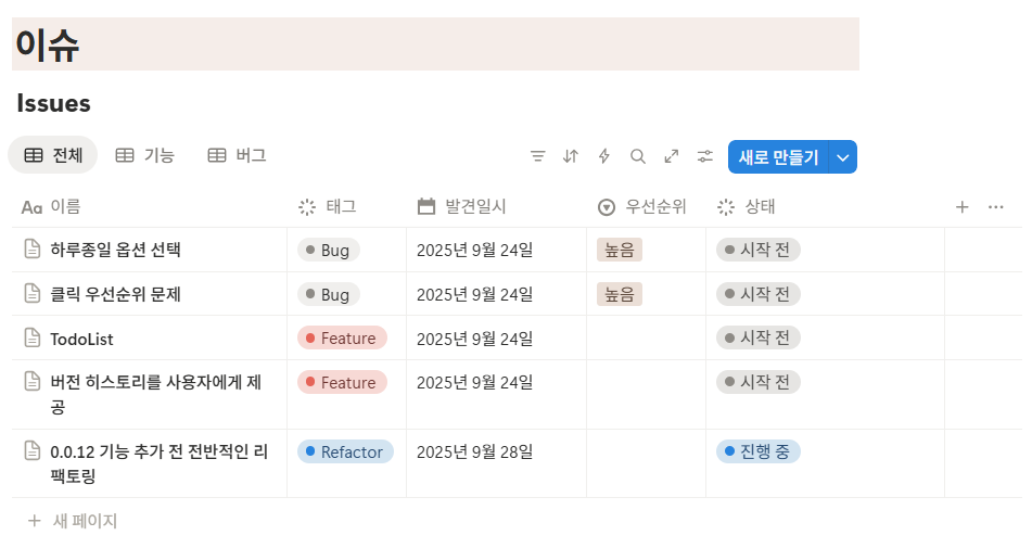 Notion → GitHub Issues 자동 생성하기