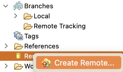 Create Remote