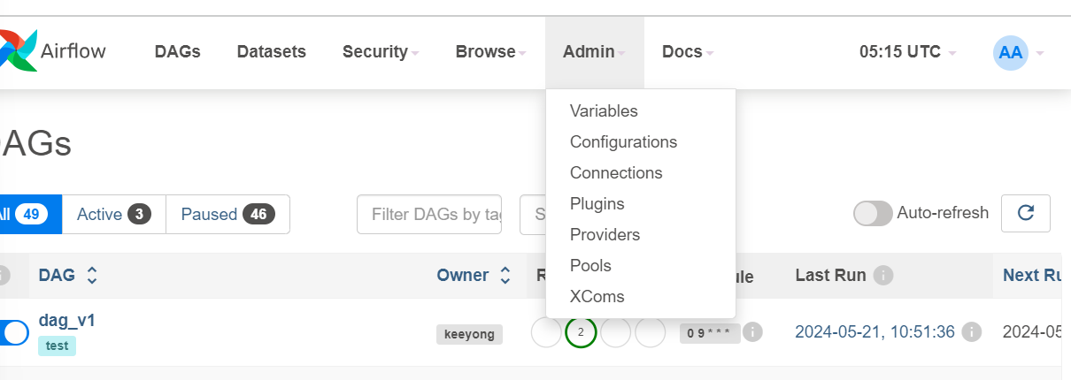 data pipeline, Airflow - 3