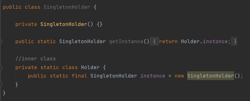 Thread-safe Singleton Pattern