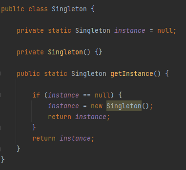 Thread-safe Singleton Pattern