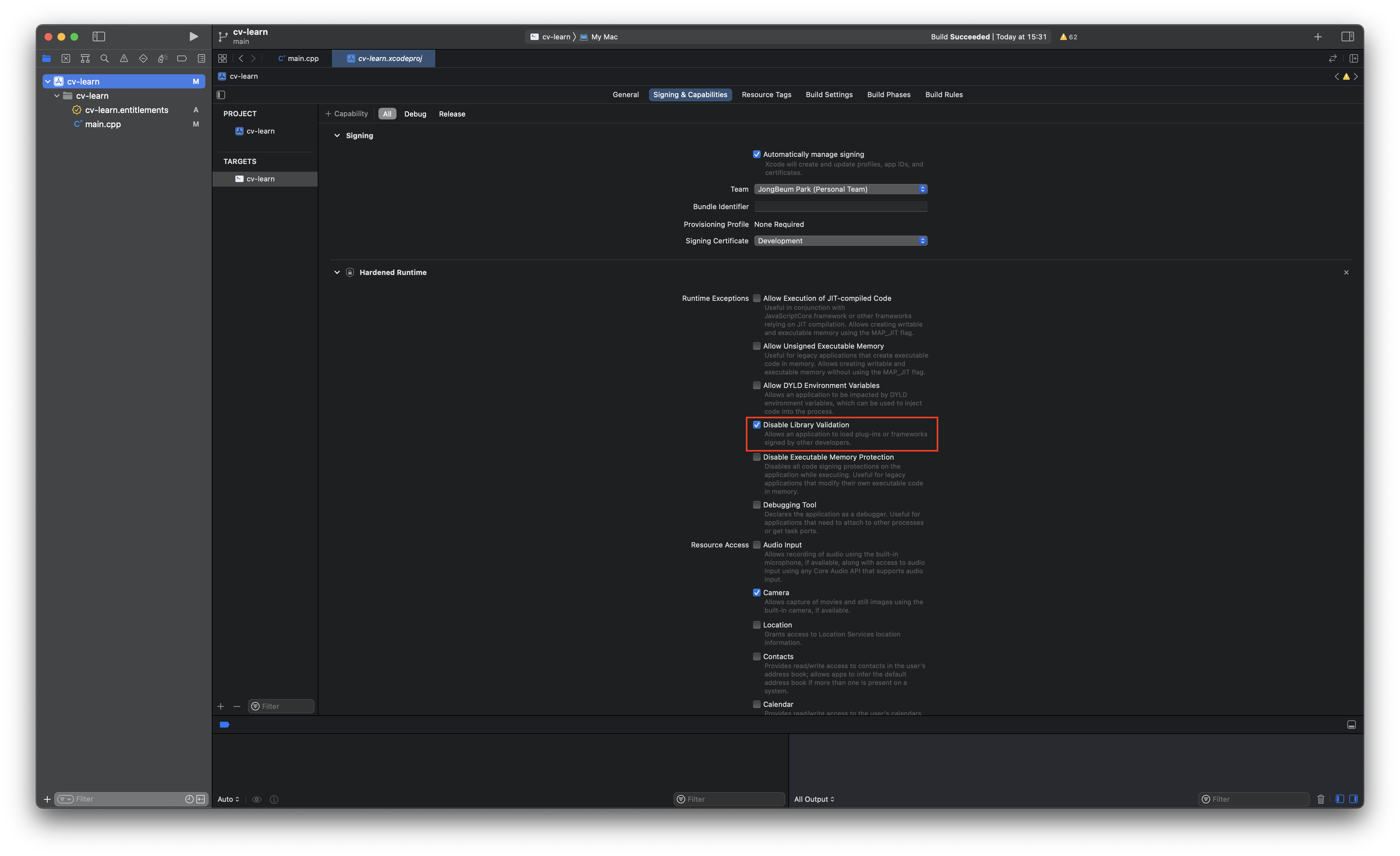 [OpenCV] Xcode OpenCV 설치 및 세팅