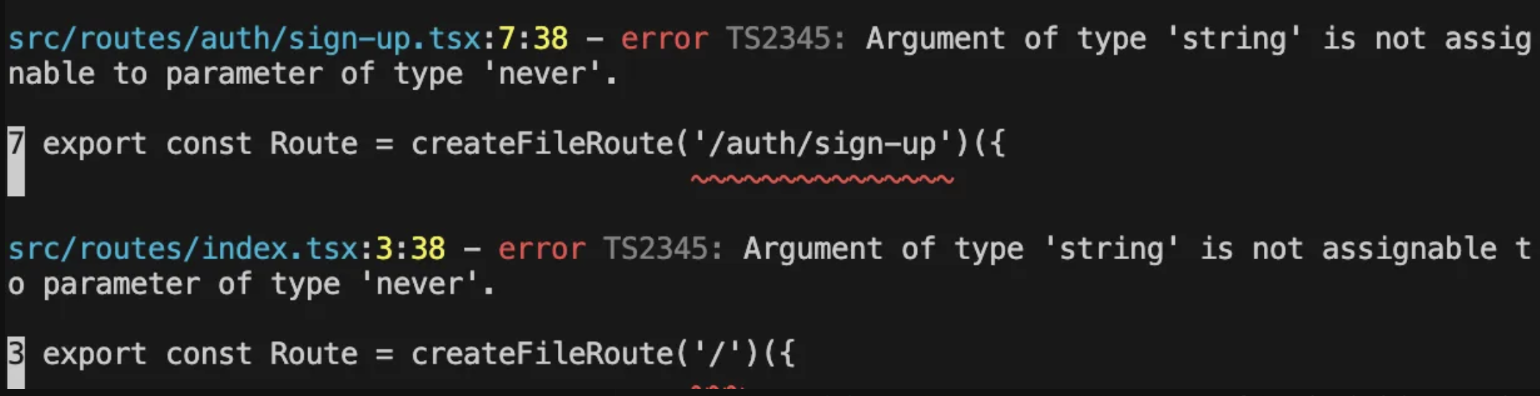 TanStack Router 빌드 시 경로에 대한 타입 에러와 문제 해결