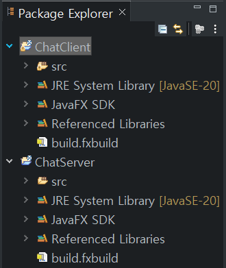[JavaFX GUI 채팅 프로그램] #3 클라이언트 기능 모듈 개발하기