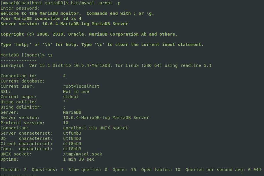 MariaDB Binary Install for Linux