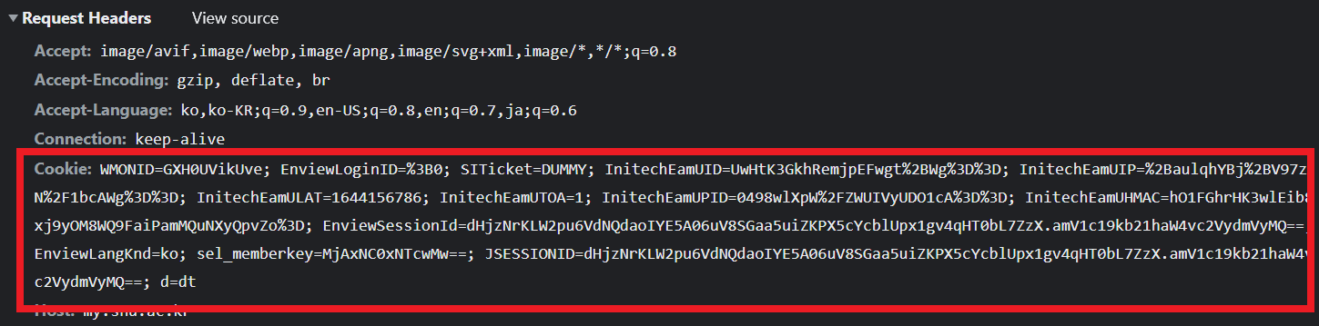 HTTP Cookie