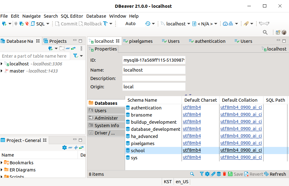 dbeaver + mssql(SQL Server) 연결