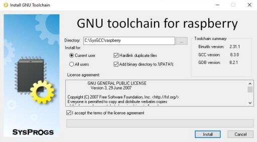 라즈베리파이 toolchain