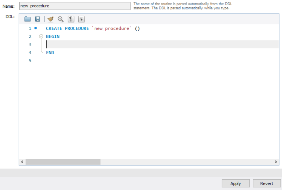 MySQL - Stored Procedure
