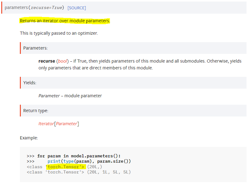 [Pytorch] Torch.nn.Parameter