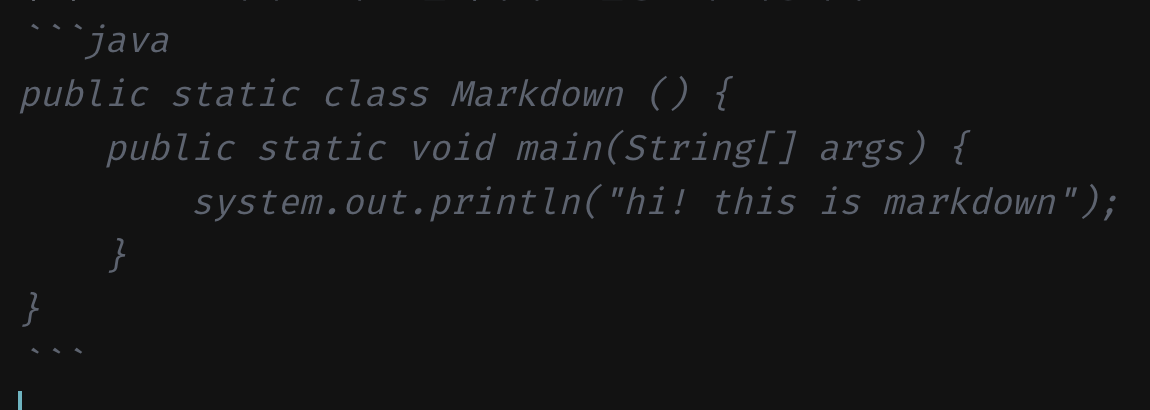 markdown