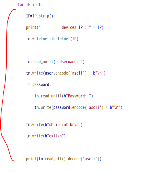 python telnet script example | python telnetlib3... Telnet 자동화 - (3)