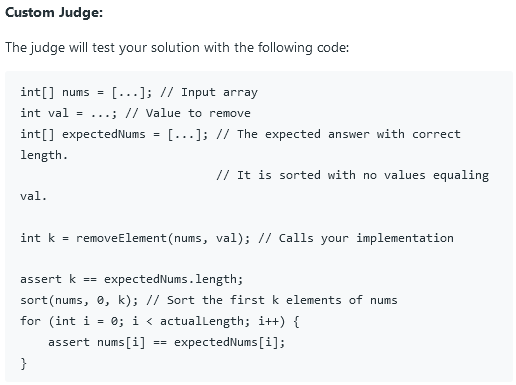 [LeetCode][Java] Remove Element