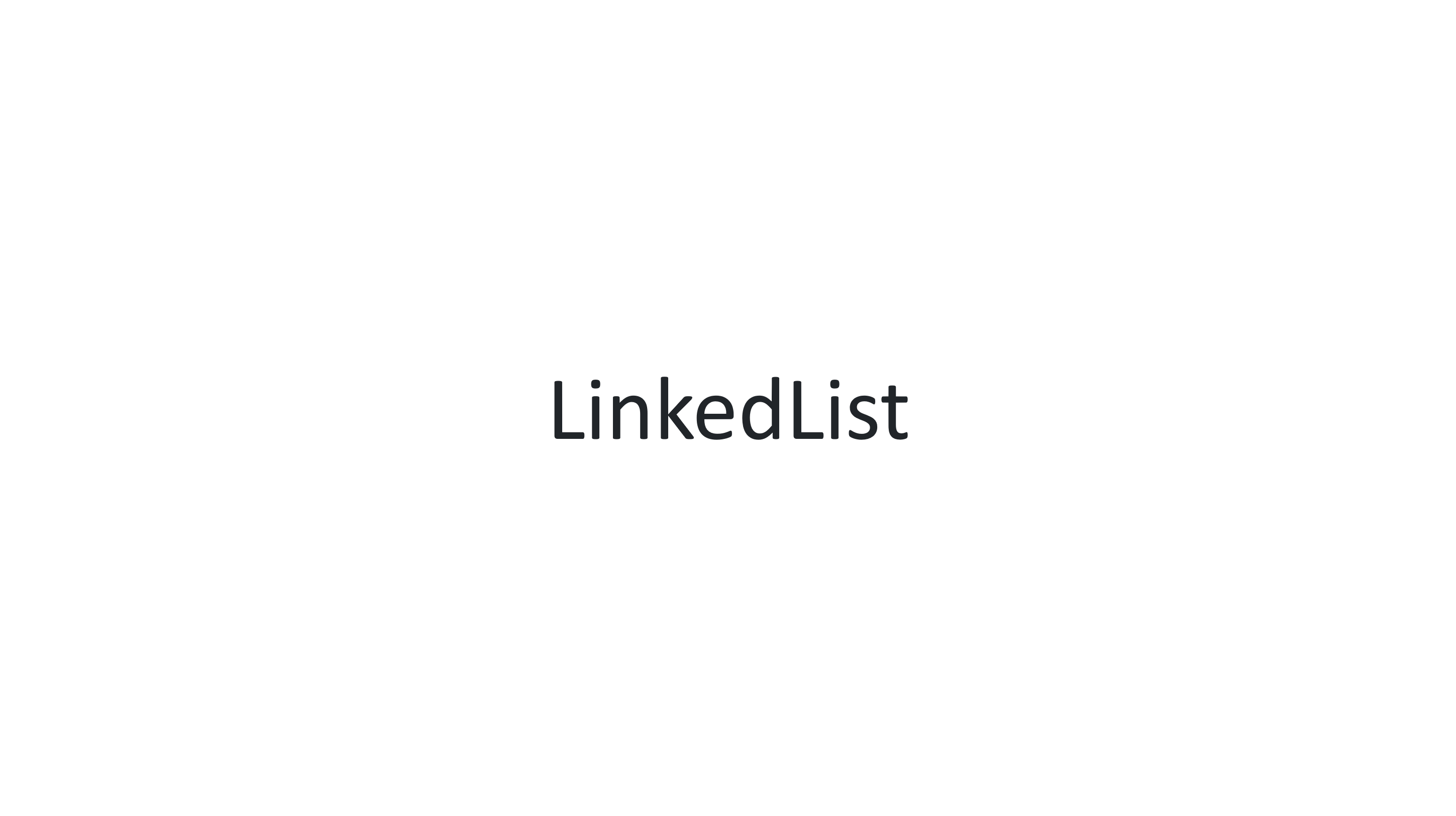 LinkedList Linkedlist