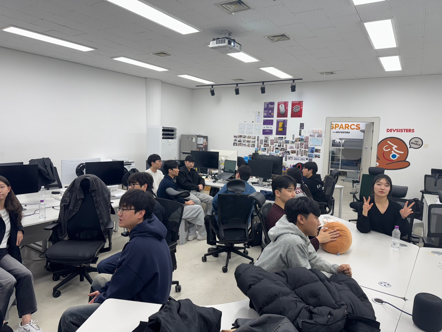 스팍스 동방에서 네트워킹 시간