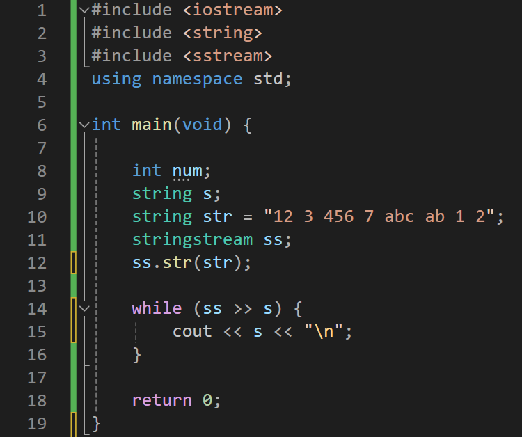 [C++] Split 구현과 stringstream, getline