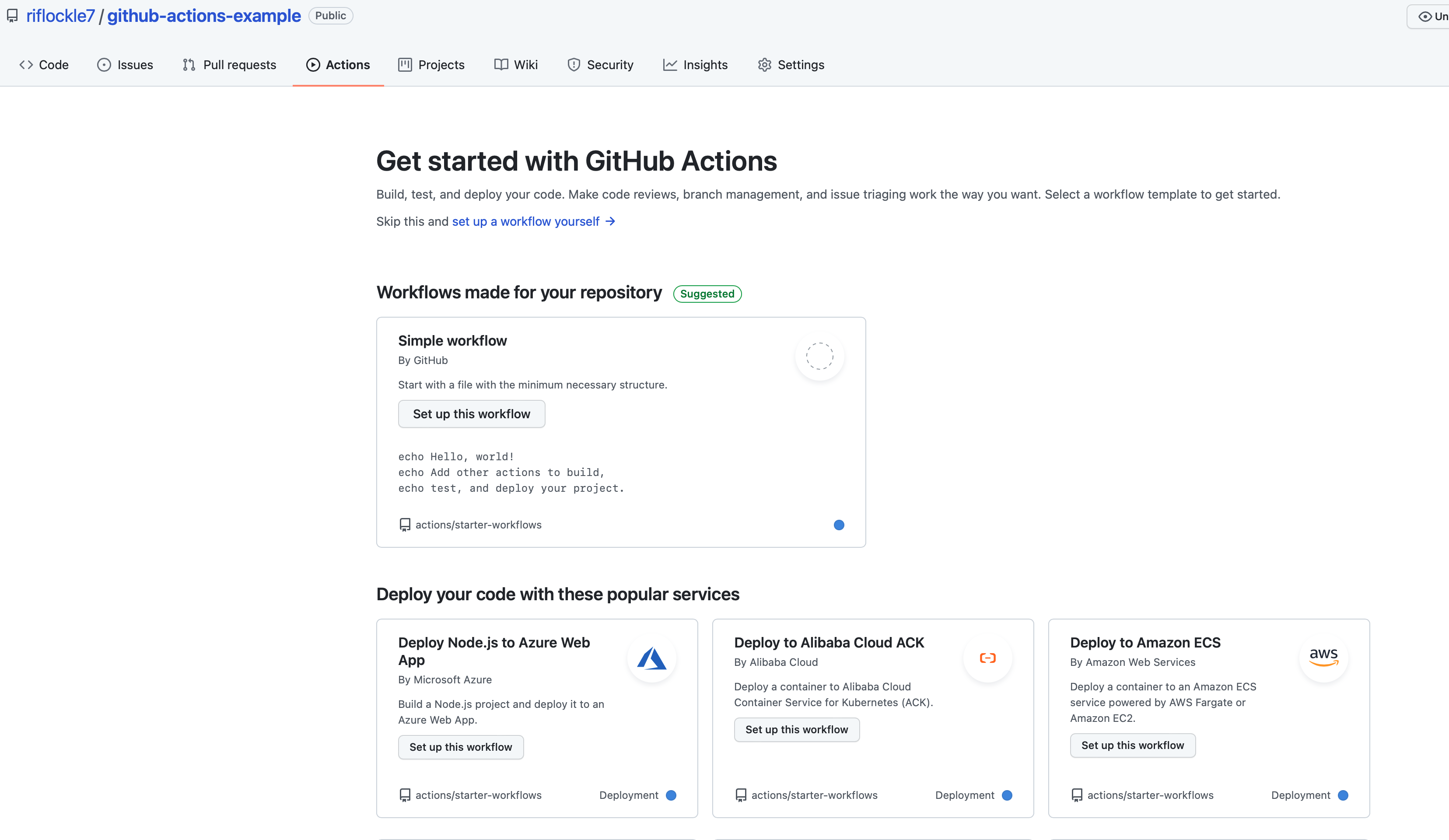 Github Actions 으로 Android CI/CD 구축한 썰 만들어보기 [2. Hello World]
