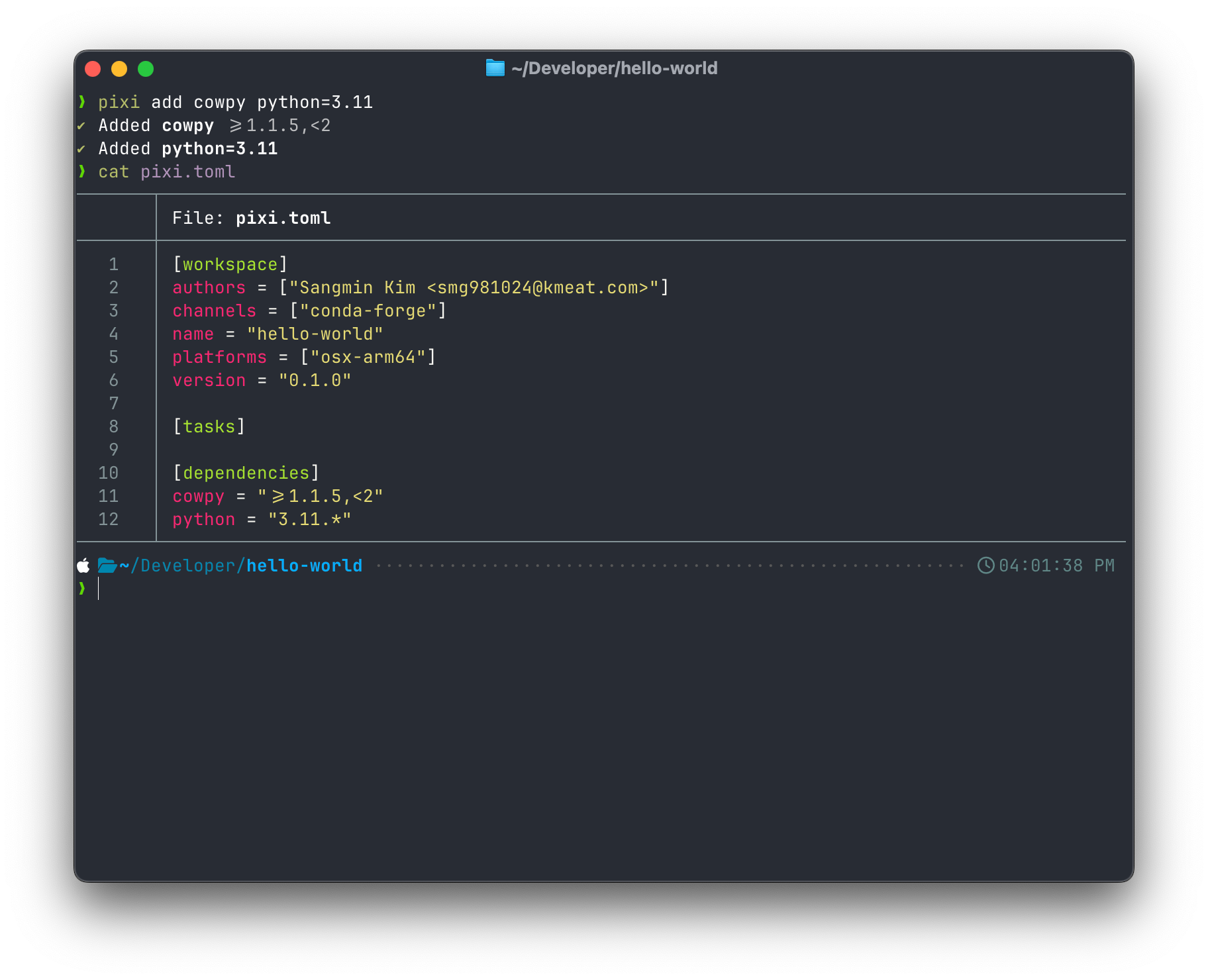 Pixi Python Image Pixi란 무엇인가?