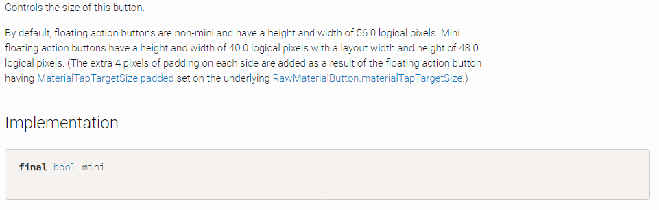 Flutter Ui FloatingActionButton